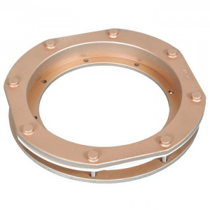 Counterflow sealing flange for prefabricated swimming pool TAIFUN HUGO LAHME