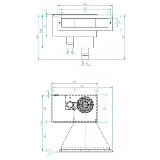 Skimmer do basenu HIGH LEVEL 500 HUGO LAHME