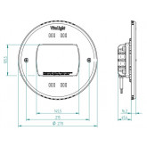 Pool lamp 28ER POWER LED 3.0 RGBW HUGO LAHME