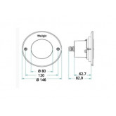 Pool lamp 16ER POWER LED 3.0 6000K HUGO LAHME