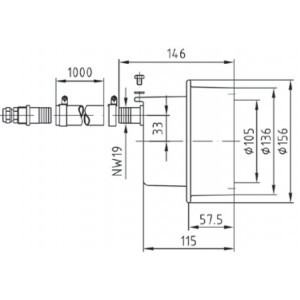 Pool lamp niche 16ER POWER LED HUGO LAHME 2