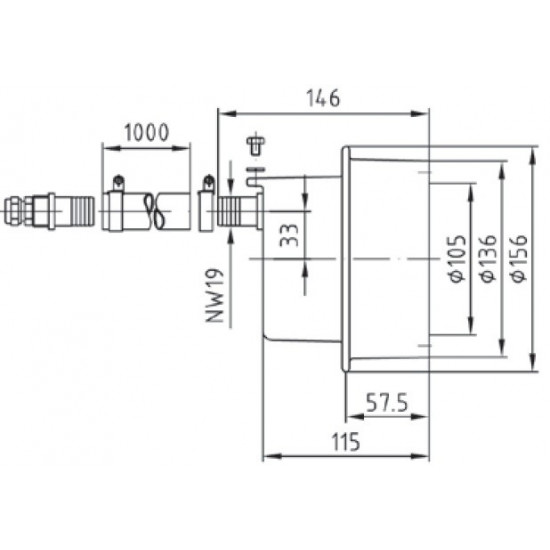 Nisza do lampy basenowej 16ER POWER LED HUGO LAHME
