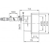 Pool lamp niche 16ER POWER LED HUGO LAHME