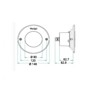 Pool lamp 16ER POWER LED 3.0 RGBW HUGO LAHME 2
