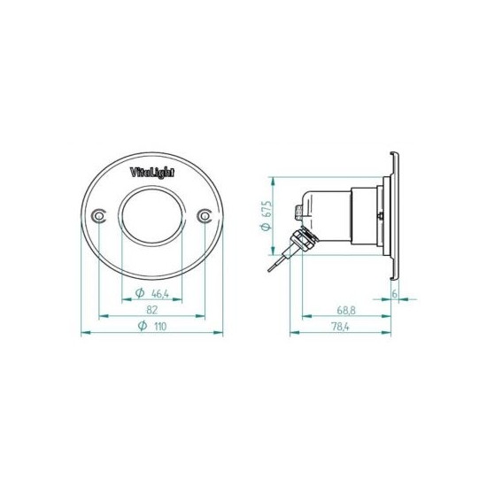 Pool lamp 4ER POWER LED 3.0 6000K HUGO LAHME