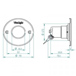 Lampa do basenu led 4ER POWER LED 3.0 RGBW HUGO LAHME 2