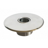 Dysza do masażu FLAT 1 1/2" z otworem, stal nierdzewna AISI 316