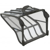 Filter basket with a density of 400 micrometers for the ZODIAC ALPHA RA pool vacuum cleaner.