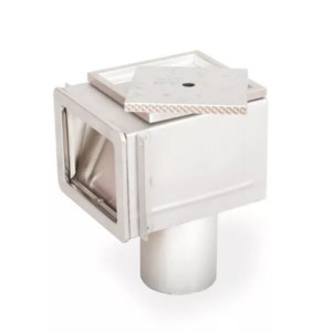Skimmer M in AISI316 stainless steel for tiled pool