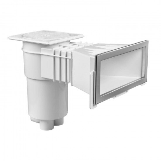 Skimmer for swimming pool universal wide STEEL EDITION TEBAS