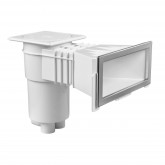 Skimmer for swimming pool universal wide STEEL EDITION TEBAS