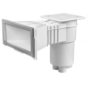 Skimmer for swimming pool universal wide STEEL EDITION TEBAS