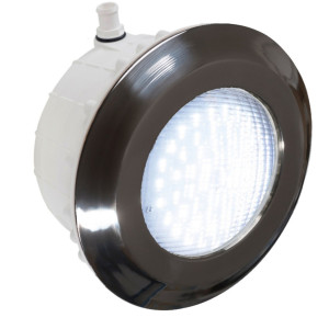Lampa do basenu LED MAXI 30W 2400LM WHITE-STEEL EDITION TEBAS