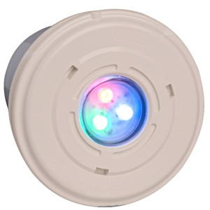 Lampa do basenu MINI LED światło RGB 4W piaskowy 12V TEBAS