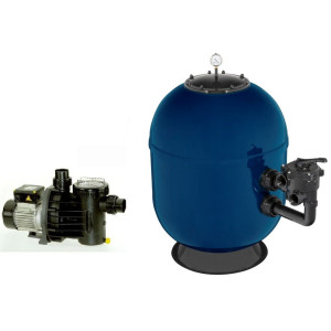 Pool filter set 50m3 510mm 8,8m3/h 0,40 kW 230V BATORY II TEBAS