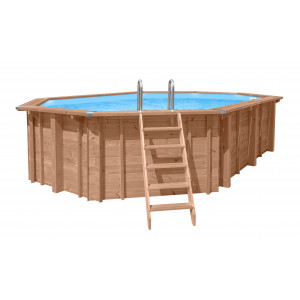 Basen drewniany 698 x 467 cm x 138 cm VACATION EDEN ABATEC