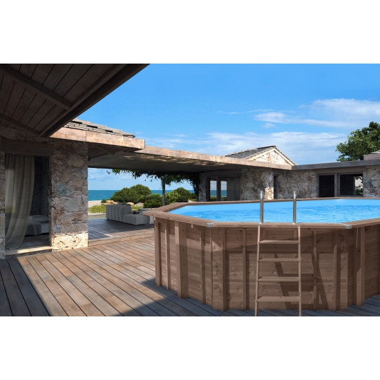 Basen drewniany 698 x 467 cm x 138 cm VACATION EDEN ABATEC