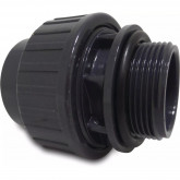 Union coupler with O-ring PVC-U glue socket x male thread MEGAPOOL