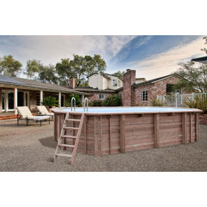 Wooden Pool 814 x 460 cm x 138 cm DIAMOND ABATEC 2