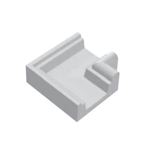 Inner corner of overflow gutter TEBAS