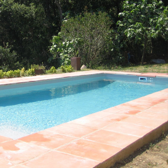 Swimming pool liner, Elbe Classic, light grey, 200 cm wide ELBE