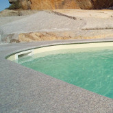 Swimming pool membrane, Elbe Classic, sand, 200 cm wide ELBE