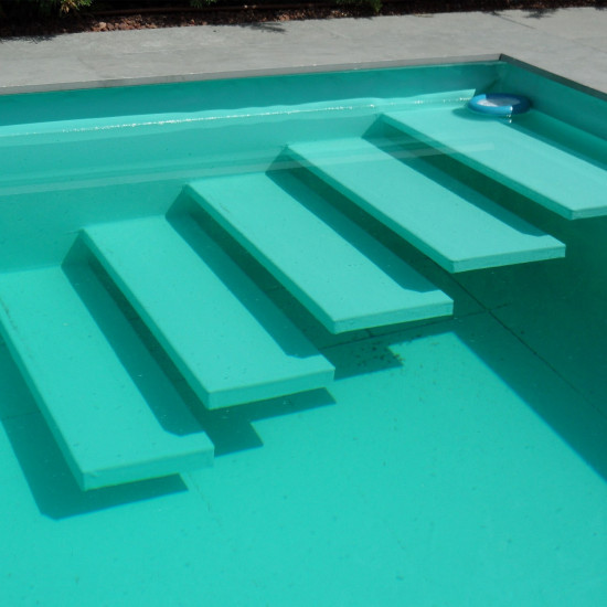 Swimming pool membrane, Elbe Classic, turquoise, 165 cm wide ELBE