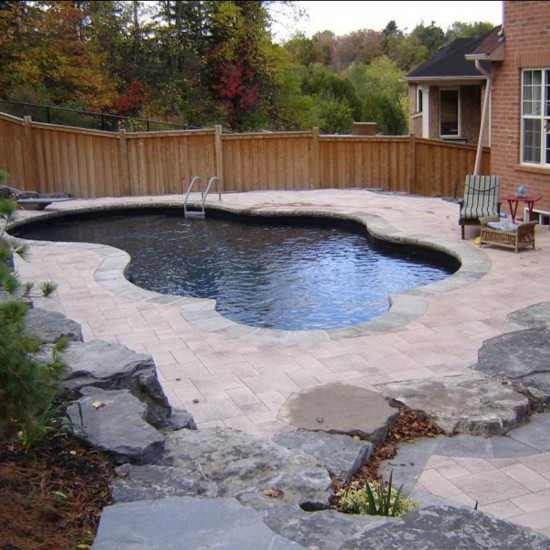 Folia basenowa Elbe Classic, czarna, szer. 165 cm ELBE