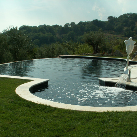 Folia basenowa Elbe Classic, czarna, szer. 165 cm ELBE