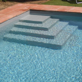Swimming pool membrane, Elbe SUPRA, light grey, 200 cm wide ELBE