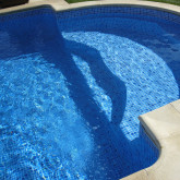 Swimming pool membrane, Elbe SUPRA, Blue Mosaic, width 165 cm ELBE