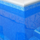 Swimming pool liner, Elbe SUPRA, Blue Marble, width 165 cm ELBE