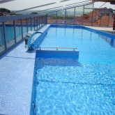 Folia basenowa Elbe SUPRA, Blue Marble, szer. 165 cm ELBE