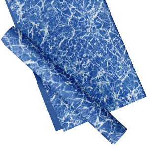 Swimming pool liner, Elbe SUPRA, Blue Marble, width 165 cm ELBE