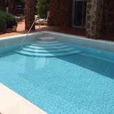 Folia basenowa Elbe SUPRA, Grey Mosaic, szer. 165 cm ELBE