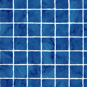 Swimming pool membrane, Elbe SUPRA, Azur Mosaic, width 165 cm ELBE 2