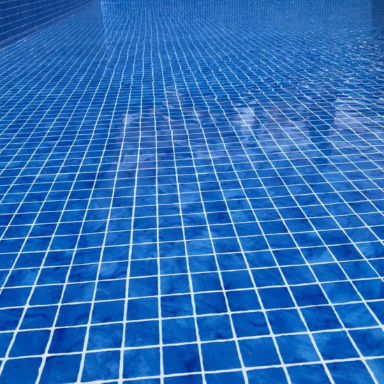 Swimming pool membrane, Elbe SUPRA, Azur Mosaic, width 165 cm ELBE
