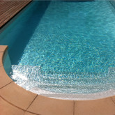 Swimming pool membrane, Elbe PEARL, pearl white, 165 cm wide ELBE