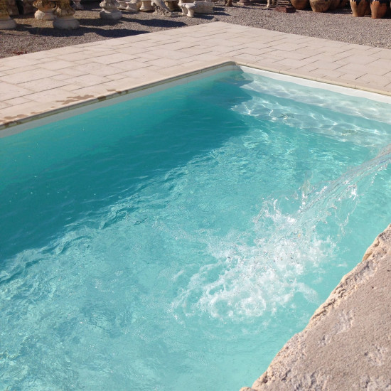 Swimming pool membrane, Elbe PEARL, pearl white, 165 cm wide ELBE