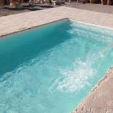 Swimming pool membrane, Elbe PEARL, pearl white, 165 cm wide ELBE