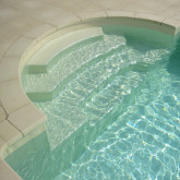 Swimming pool membrane, Elbe PEARL, sand pearl, 165 cm wide ELBE