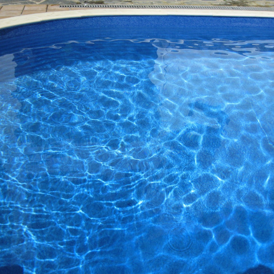 Swimming pool liner, Elbe PEARL, pearl blue, 165 cm wide ELBE