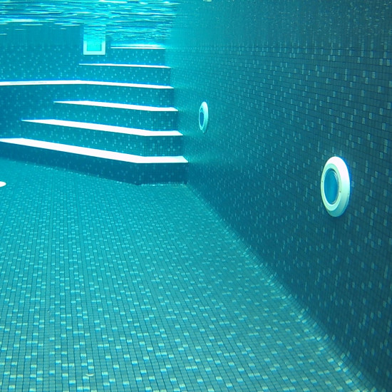 Swimming pool membrane, Elbe PEARL, Silver black, 165 cm wide ELBE