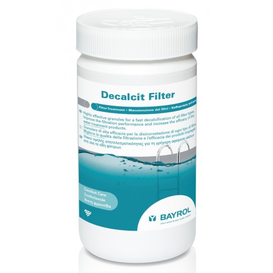 Środek do usuwania kamienia i zanieczyszczeń z filtra basenowego DECALCIT FILTER 1KG BAYROL