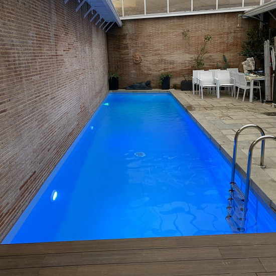 Elbe ELITE pool liner, Deep Sea, 165 cm wide ELBE