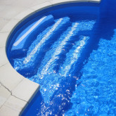 Elbe ELITE pool liner, deep sea, 200 cm wide ELBE