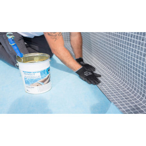 Adhesive for fixing geotextile under swimming pool membrane Alkorglue 5KG RENOLIT 2