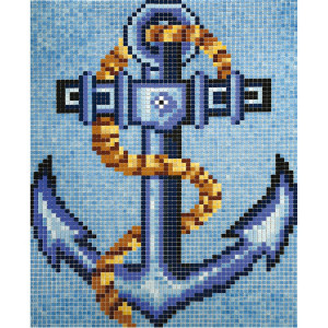 Mozaika basenowa szklana dekoracja Anchor EZARRI