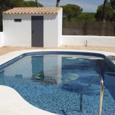 Glass mosaic pool decoration Compass EZARRI