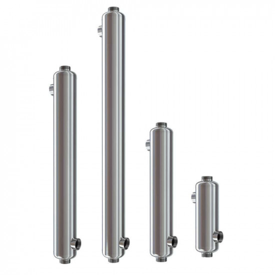 Titanium heat exchanger for swimming pool up to 160 m3 REV750T HEXONIC